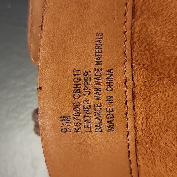 Kork-Ease Mona Lace Up Leather Combat Boots in Aztec Fig Brown 9.5 - Picture 7 of 7